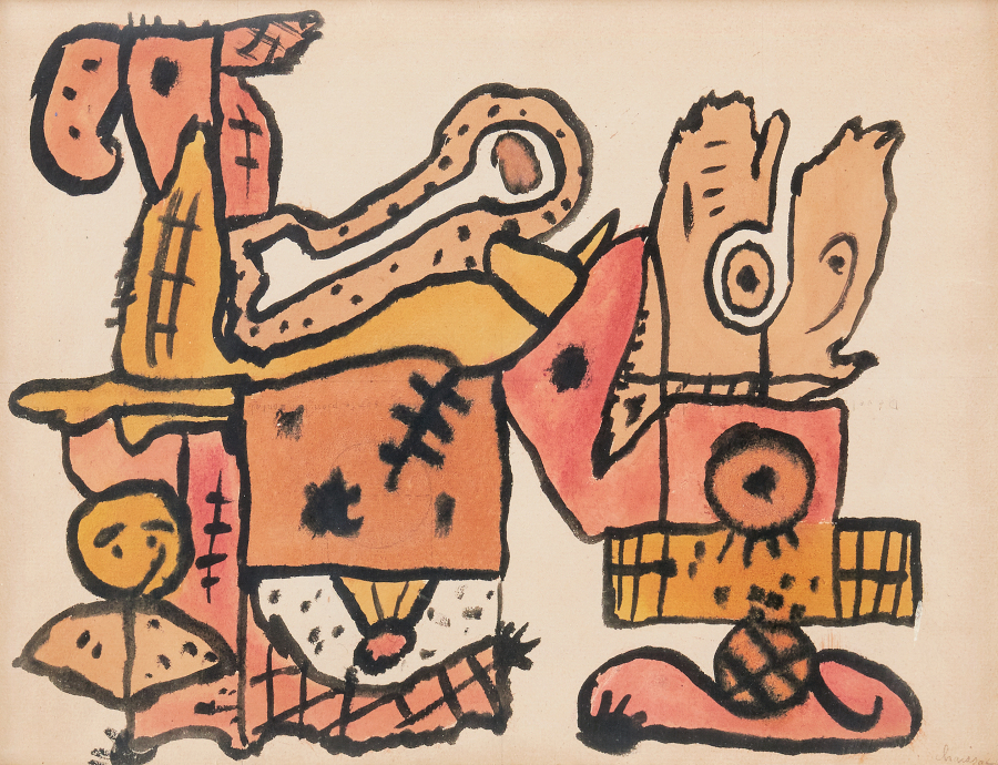 Gaston Chaissac (1910-1964), Sans titre | Christie's