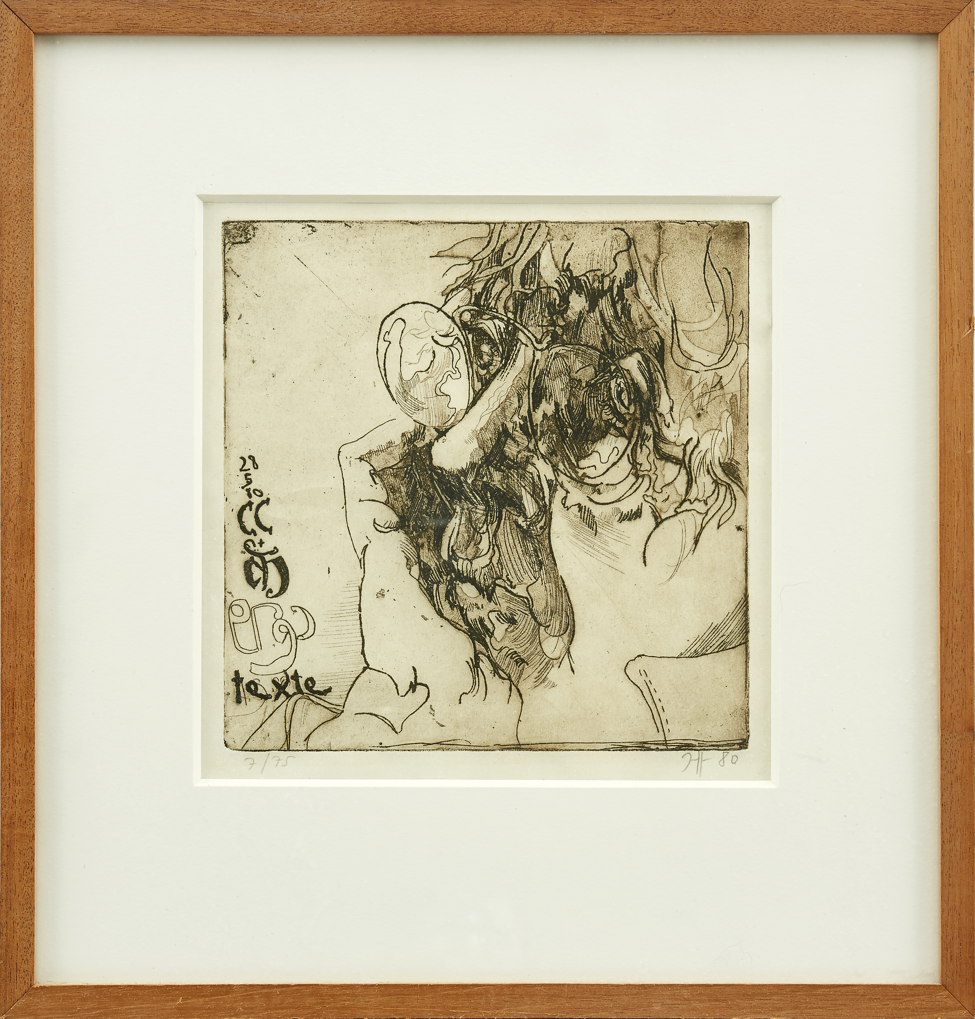 1081. Horst Janssen - Decorative sale 9 April 2019 - Uppsala
